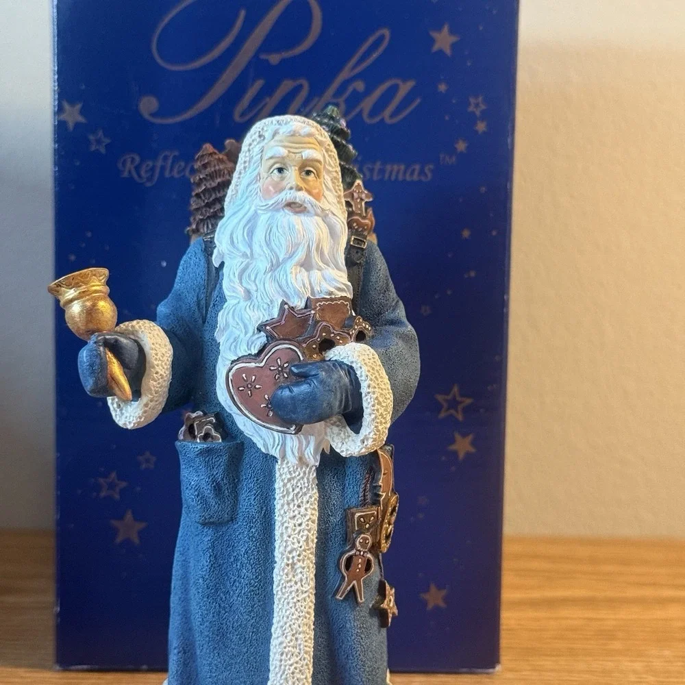 Pipka Figurine & Box Gingerbread‎ Santa 6.5